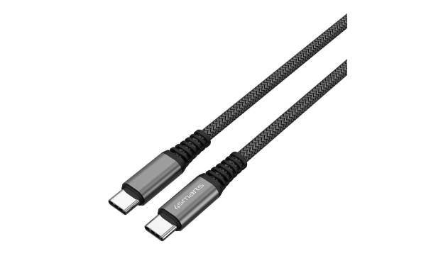4smarts USB 2.0-Kabel Daten- und Ladekabel USB C – USB C 3 m