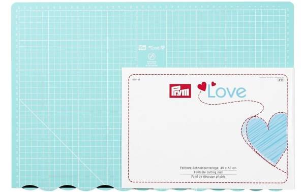 Prym Schneidematte Prym Love, 45 x 60 cm, faltbar