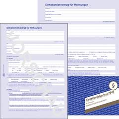 AVERY ZW. Zweckform Vordruck "Mietvertrag gewerblich", SD, A4