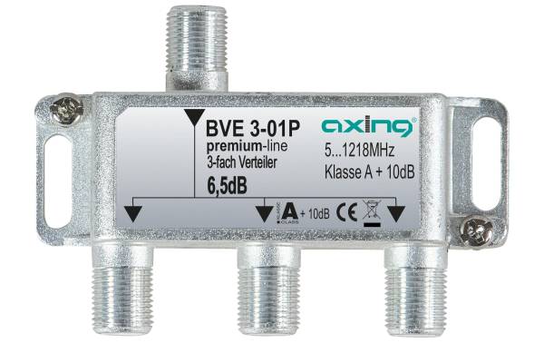 Axing 3-fach Verteiler BVE 3-01P 51218 MHz Bauform 01