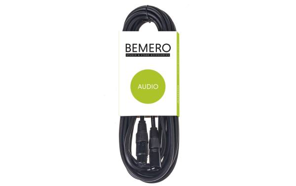 Bemero XLR-Kabel XLRf – XLRm 6 m symmetrisch