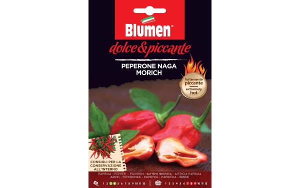 Blumen Samen Paprika Naga Morich