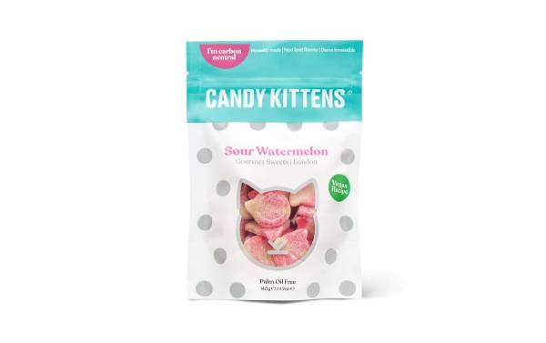 Candy Kitten Kaubonbon Sour Watermelon 140 g