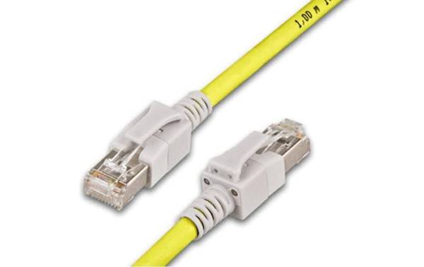 Wirewin Patchkabel Cat 6A, S/FTP, 2 m, Gelb