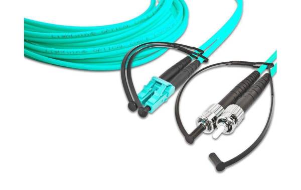 Lightwin LWL-Patchkabel LC-ST, Multimode, OM3, 3m