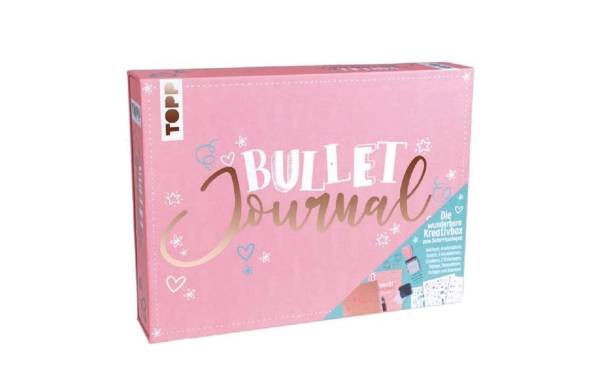 Frechverlag Bastelbuch Bullet Journal A5, Dot, Pink