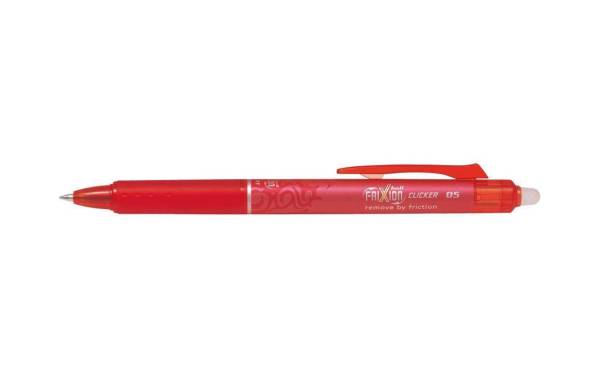 PILOT Tintenroller FRIXION BALL CLICKER 05, rot