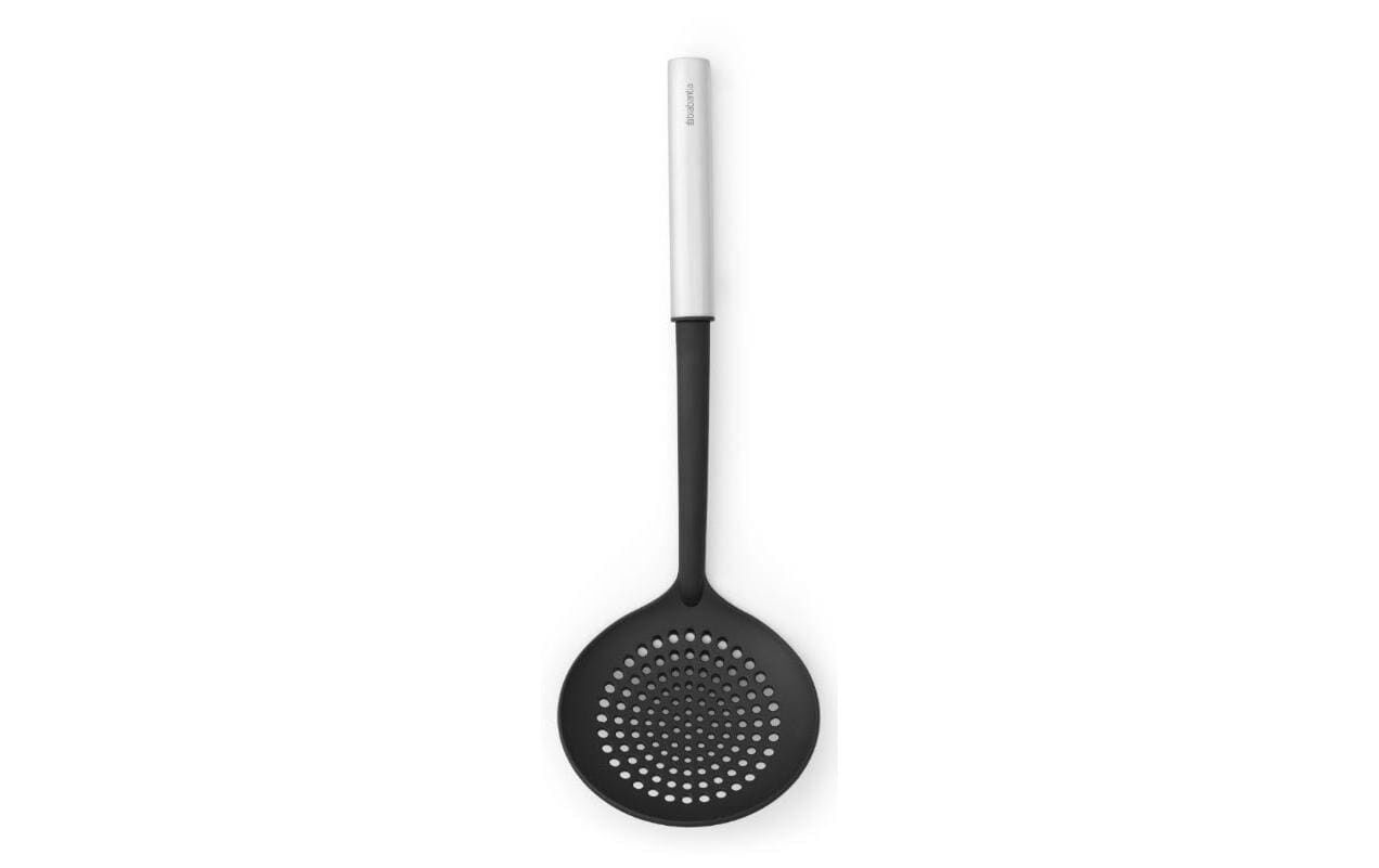 Brabantia Gemüselöffel Aus Nylon – Schwarz, Hitzebeständig Bis 220°C, Schonend Für Antihaftbeschichtung