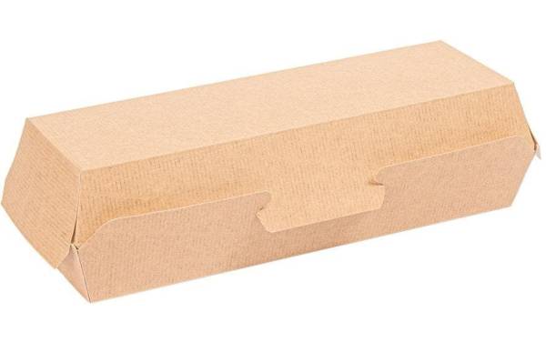Garcia de Pou Hotdog-Box 23.2 x 9 x 6.3 cm, 50 Stück