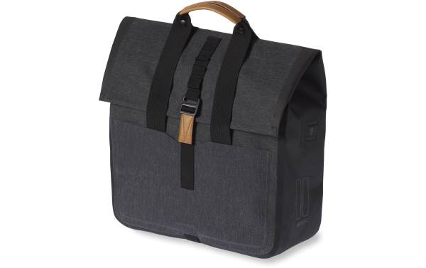 BASIL Fahrradtasche Urban Dry Shopper Grau