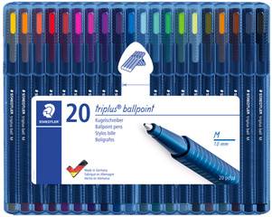 STAEDTLER Kugelschreiber triplus ball 437 M, 4er Etui