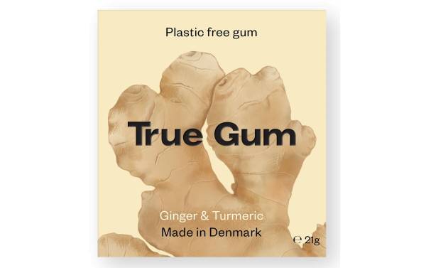 True Gum Kaugummi Ingwer &amp; Kurkuma 21 g