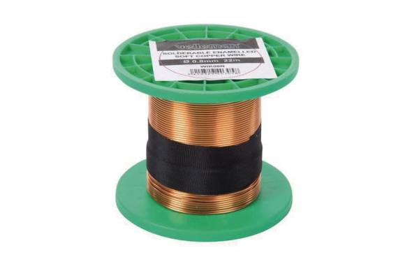 Velleman Wickeldraht WIK08N, Ø0.8mm, 22m, 100g 1 Stück
