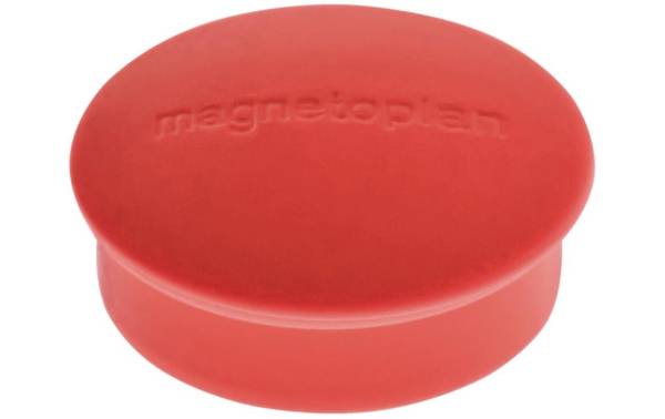 Magnet Discofix Mini 19mm rot 10 Stück MAGNETOP. 1664606