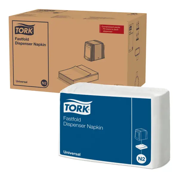 TORK-10933 Fastfold Spenderserviette 1-lagig Weiss N2