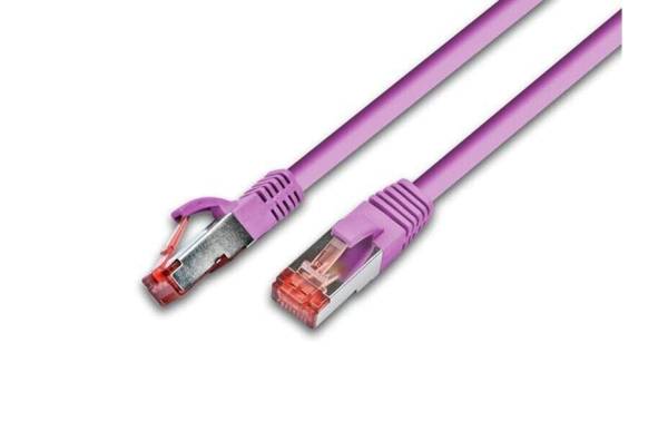 Wirewin Patchkabel Cat 6, S/FTP, 0.25 m, Pink
