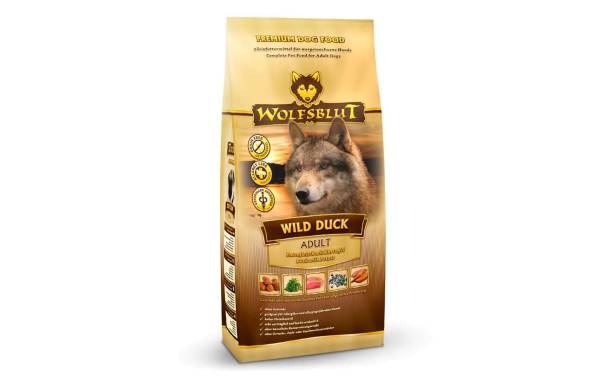 Wolfsblut Trockenfutter Dog Wild Duck Adult, 12.5 kg