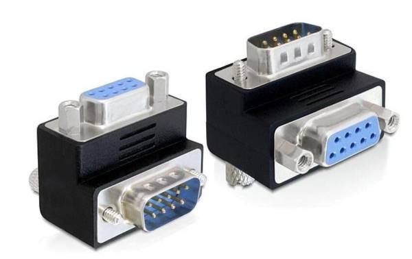 Delock Winkeladapter DB9 RS-232, f 90°