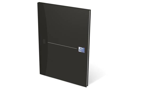 Oxford Notizbuch "Smart Black" – gebunden, DIN A4, blanko