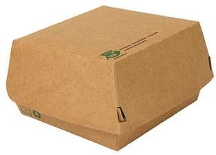 PAPSTAR Burgerbox "pure", Maße: 155 x 155 x 90 mm, extragroß