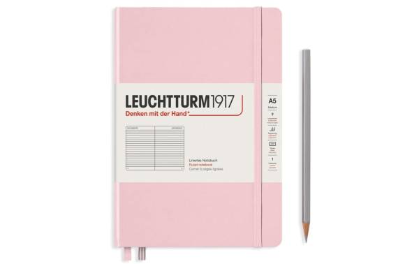 Leuchtturm Notizbuch Medium A5, Liniert, 2-teilig, Puder