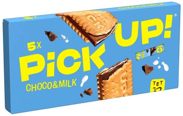 PiCK UP! Keksriegel 'Choco & Milch', Multipack