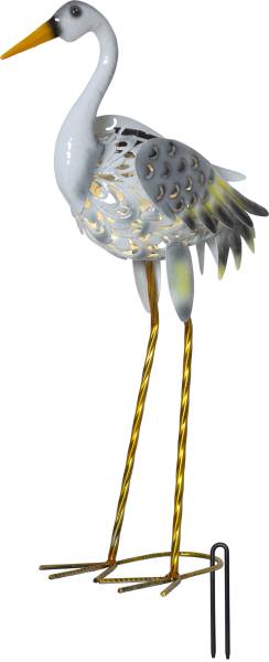 Solar Dekoration Reiher