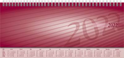 rido idé Tischkalender "Sequenz", 2024, schwarz