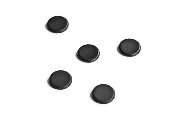 Glasboard Magnete 5 Stück schwarz LEGAMASTE 7-181600