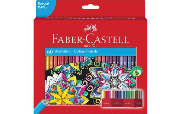 Farbstifte Castle 60er Set FABER-CA. 111260