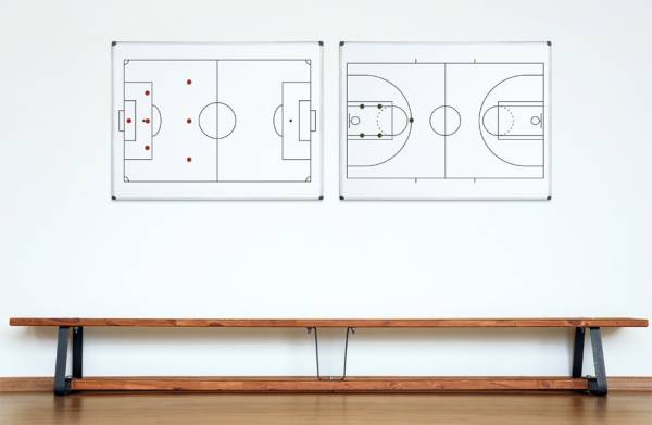 Bi-Office Weißwandtafel Fußballfeld, 600 x 450 mm