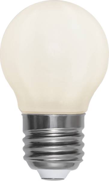 LED Leuchtmittel E27 G45 Opaque filament RA90