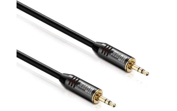 HDGear Audio-Kabel Premium 3.5 mm Klinke – 3.5 mm Klinke 1 m