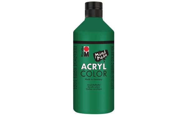 Marabu Acrylfarbe Acryl Color, 500 ml, saftgrün 067