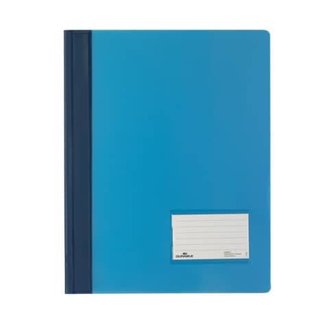 DURABLE Schnellhefter DURALUX, DIN A4, blau-transluzent