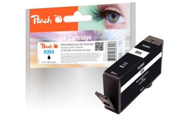 Peach Tinte HP CB316EE, No.364 black 2x9ml 355 Seiten