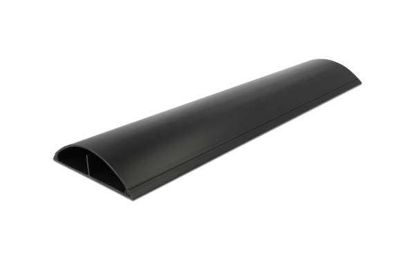 Delock Kabelkanal selbstklebend 1 m x 119 mm Schwarz