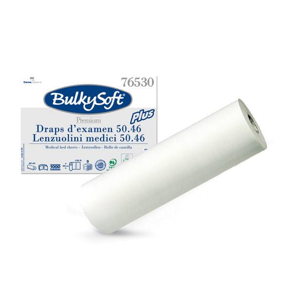 BulkySoft ® Premium 46m Ärzterollen 2-lagig 50cm breit