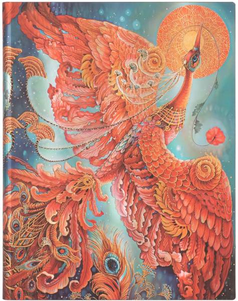 PAPERBLANKS Notizbuch Feuervogel Ultra FB8210-1 blanko 176 Seiten