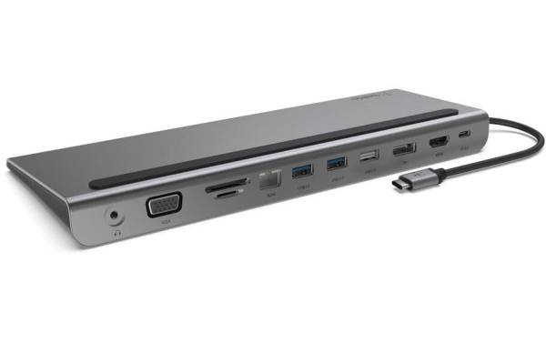 Belkin CONNECT USB-C 11-in-1 Multiport Dock – grey