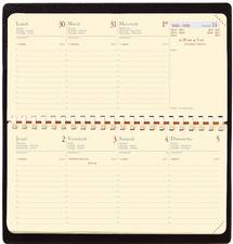 QUO VADIS Agenda de poche "Planital" 2024, 88 x 170 mm