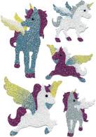 HERMA Sticker MAGIC "Einhörner", Diamond glittery