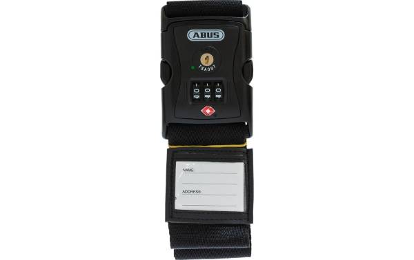 Abus Reiseschloss Kofferband 620TSA/192 Schwarz