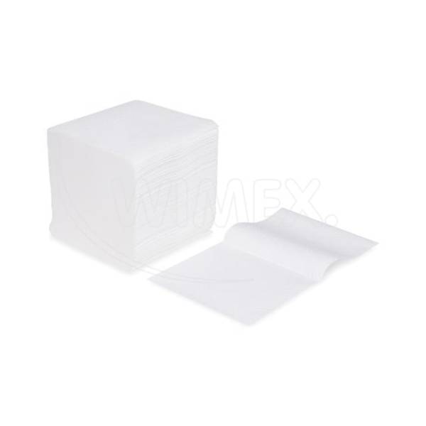 Toilettenpapier Zick-Zack, V-Falz 2-lagig geprägt weiß 10,5 x 21 cm – 9000 Stück