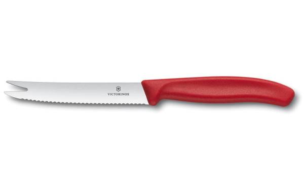 Victorinox Käsemesser Classic Silber/Rot