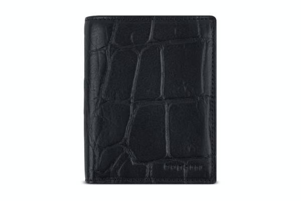 "Nevio" Hochformatbörse mit Klappe / Upright wallet with flap