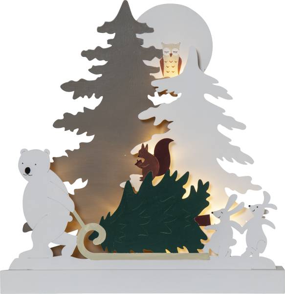 Tischdekoration Forest Friends