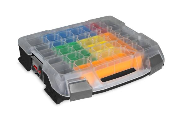 L-BOXX Systemkoffer W-BOXX 102 IBS BSS Schwarz, Deckel transparent
