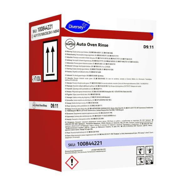 100844221 – Suma Auto Oven Rinse 10L