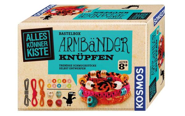 Kosmos Bastelset Armbänder knüpfen